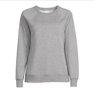 Time and Tru Dark Heather Gray Sweater